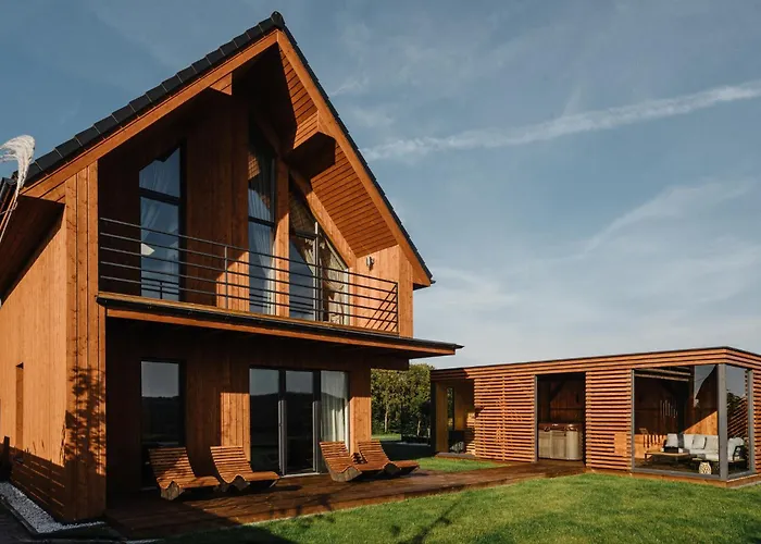 Domek Na Kaszubach Z Jacuzzi I Sauna, Jezioro, Las, Kaszuby, Widokownia Bukowinki